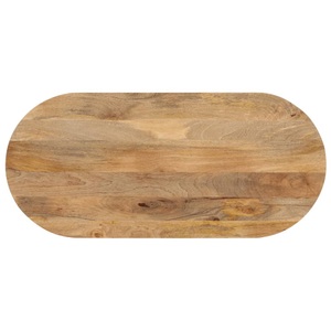 vidaXL, vidaXL Tischplatte 110x40x3,8 cm Oval Massivholz Mango, vidaXL Tischplatte 110x40x3,8 cm Oval Massivholz Mango