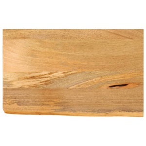 vidaXL, vidaXL Tischplatte mit Baumkante 50x20x2,5 cm Massivholz Mango, vidaXL Tischplatte mit Baumkante 50x20x2,5 cm Massivholz Mango
