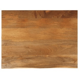 vidaXL, vidaXL Tischplatte mit Baumkante 110x80x2,5 cm Massivholz Mango, vidaXL Tischplatte mit Baumkante 110x80x2,5 cm Massivholz Mango