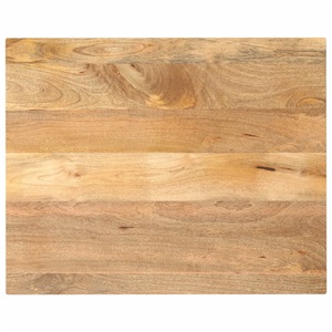 vidaXL, vidaXL Tischplatte 90x80x3,8 cm Rechteckig Massivholz Mango, vidaXL Tischplatte 90x80x3,8 cm Rechteckig Massivholz Mango
