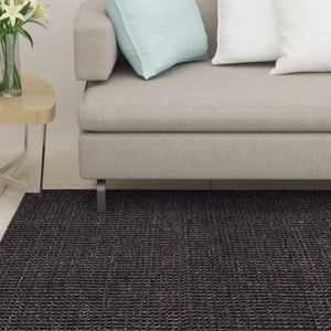 vidaXL, vidaXL Sisalteppich für Kratzbaum Schwarz 80x350 cm, vidaXL Sisalteppich für Kratzbaum Schwarz 80x350 cm