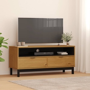 vidaXL, vidaXL TV-Schrank FLAM 110x40x50 cm Massivholz Kiefer