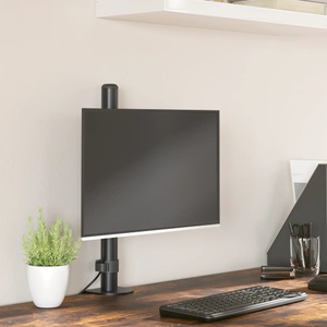 vidaXL, vidaXL Monitorhalterung Schwarz Stahl VESA 75/100 mm, vidaXL Monitorhalterung Schwarz Stahl VESA 75/100 mm