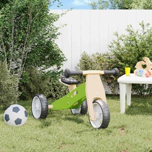 vidaXL, vidaXL Laufrad für Kinder 2-in-1 Grün, vidaXL Laufrad für Kinder 2-in-1 Grün