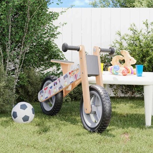 vidaXL, vidaXL Laufrad für Kinder Grau Bedruckt, vidaXL Laufrad für Kinder Grau Bedruckt