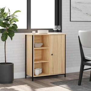 vidaXL, vidaXL Sideboard Sonoma-Eiche 70x30x80 cm Holzwerkstoff, vidaXL Sideboard Sonoma-Eiche 70x30x80 cm Holzwerkstoff