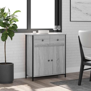 vidaXL, vidaXL Sideboard Grau Sonoma 70x30x80 cm Holzwerkstoff