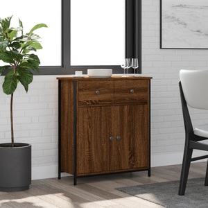 vidaXL, vidaXL Sideboard Braun Eichen-Optik 70x30x80 cm Holzwerkstoff