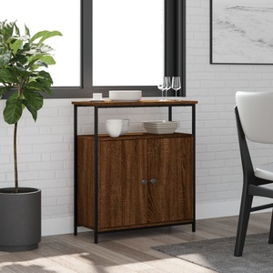 vidaXL, vidaXL Sideboard Braun Eichen-Optik 70x30x80 cm Holzwerkstoff