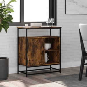 vidaXL, vidaXL Sideboard Räuchereiche 69x35x80 cm Holzwerkstoff