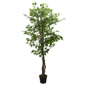 vidaXL, vidaXL Ficusbaum Künstlich 756 Blätter 150 cm Grün, vidaXL Ficusbaum Künstlich 756 Blätter 150 cm Grün