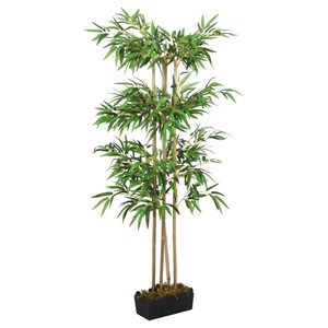 vidaXL, vidaXL Bambusbaum Künstlich 760 Blätter 120 cm Grün, 
