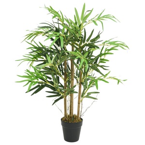 vidaXL, vidaXL Bambusbaum Künstlich 500 Blätter 80 cm Grün, vidaXL Bambusbaum Künstlich 500 Blätter 80 cm Grün