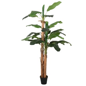 vidaXL, vidaXL Bananenbaum Künstlich 22 Blätter 200 cm Grün, 