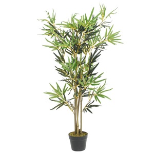 vidaXL, vidaXL Bambusbaum Künstlich 552 Blätter 120 cm Grün, 