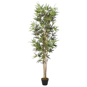 vidaXL, vidaXL Bambusbaum Künstlich 828 Blätter 150 cm Grün, 