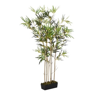 vidaXL, vidaXL Bambusbaum Künstlich 552 Blätter 120 cm Grün, vidaXL Bambusbaum Künstlich 552 Blätter 120 cm Grün