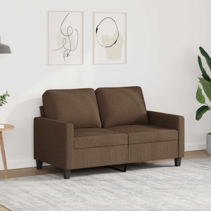 vidaXL, vidaXL 2-Sitzer-Sofa Braun 120 cm Stoff, vidaXL 2-Sitzer-Sofa Braun 120 cm Stoff