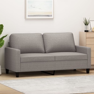 vidaXL, vidaXL 2-Sitzer-Sofa Taupe 140 cm Stoff, vidaXL 2-Sitzer-Sofa Taupe 140 cm Stoff