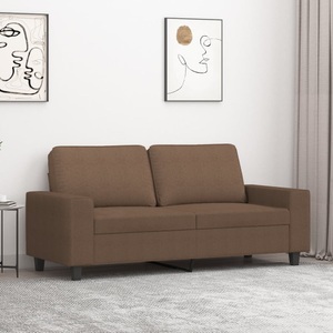 vidaXL, vidaXL 2-Sitzer-Sofa Braun 140 cm Stoff, vidaXL 2-Sitzer-Sofa Braun 140 cm Stoff