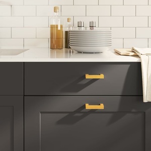 vidaXL, vidaXL Möbelgriffe 20 Stk. Golden 64 mm Edelstahl, vidaXL Möbelgriffe 20 Stk. Golden 64 mm Edelstahl