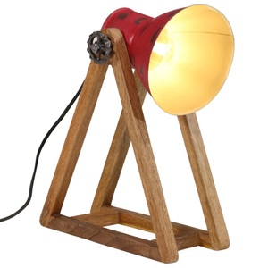 vidaXL, vidaXL Schreibtischlampe 25 W Rot 30x17x40 cm E27, vidaXL Schreibtischlampe 25 W Rot 30x17x40 cm E27