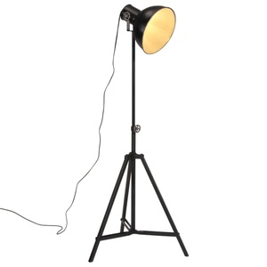 vidaXL, vidaXL Stehleuchte 25 W Schwarz 61x61x90/150 cm E27