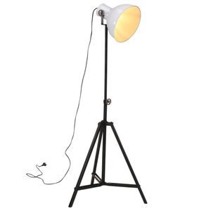 vidaXL, vidaXL Stehleuchte 25 W Weiß 61x61x90/150 cm E27