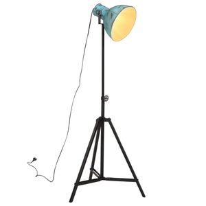 vidaXL, vidaXL Stehleuchte 25 W Blau 61x61x90/150 cm E27