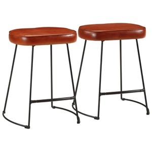vidaXL, vidaXL Barhocker 2 Stk. Dunkelbraun 40x29,5x53 cm, vidaXL Barhocker 2 Stk. Dunkelbraun 40x29,5x53 cm