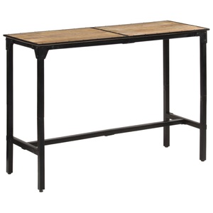 vidaXL, vidaXL Bartisch 150x55x107 cm Raues Massivholz Mango, vidaXL Bartisch 150x55x107 cm Raues Massivholz Mango