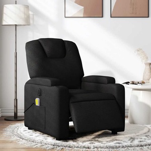 vidaXL, vidaXL Massagesessel Elektrisch Schwarz Stoff, vidaXL Massagesessel Elektrisch Schwarz Stoff
