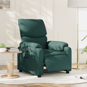 vidaXL, vidaXL Relaxsessel Elektrisch Dunkelgrün Stoff, vidaXL Relaxsessel Elektrisch Dunkelgrün Stoff