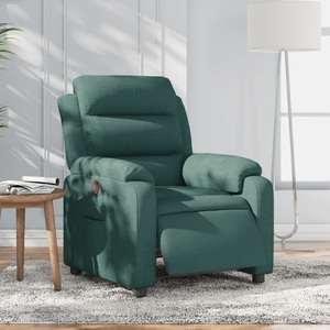 vidaXL, vidaXL Relaxsessel Elektrisch Dunkelgrün Stoff, vidaXL Relaxsessel Elektrisch Dunkelgrün Stoff