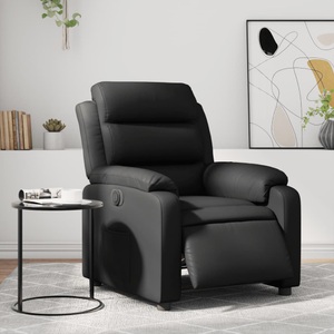vidaXL, vidaXL Relaxsessel Elektrisch Schwarz Kunstleder, 