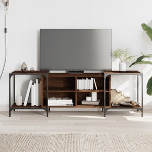 vidaXL, vidaXL TV-Schrank Braun Eichen-Optik 153x37x50 cm Holzwerkstoff