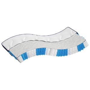 vidaXL, vidaXL Matratze Taschenfederkern Mittelfest 100x200 cm, vidaXL Matratze Taschenfederkern Mittelfest 100x200 cm
