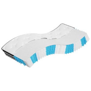 vidaXL, vidaXL Matratze Taschenfederkern Mittel 70x200 cm
