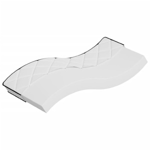 vidaXL, vidaXL Matratze Schaumstoff Mittelweich 90x190 cm