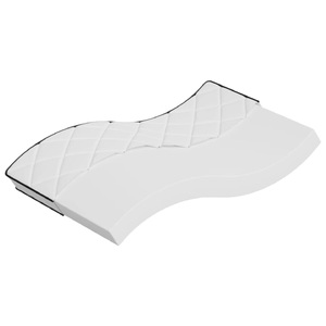 vidaXL, vidaXL Matratze Schaumstoff Mittelweich 100x200 cm