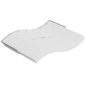 vidaXL, vidaXL Matratze Schaumstoff Mittelweich 160x200 cm