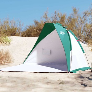 vidaXL Strandzelt Meergrün 268x223x125 cm 185T Taft
