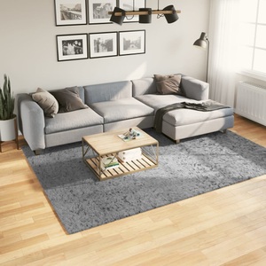 vidaXL, vidaXL Shaggy-Teppich PAMPLONA Hochflor Modern Grau 200x280 cm