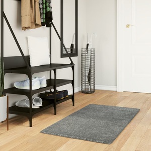 vidaXL, vidaXL Teppich Shaggy Hochflor Modern Grün 60x110 cm