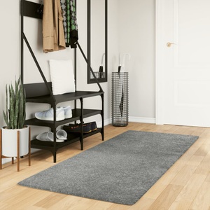 vidaXL, vidaXL Teppich Shaggy Hochflor Modern Grün 80x200 cm