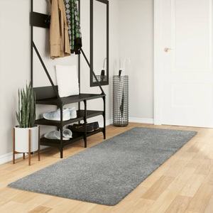 vidaXL, vidaXL Teppich Shaggy Hochflor Modern Grün 80x250 cm