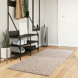 vidaXL, vidaXL Shaggy-Teppich PAMPLONA Hochflor Modern Beige 80x200 cm