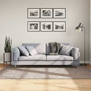 vidaXL, vidaXL Shaggy-Teppich PAMPLONA Hochflor Modern Beige 140x200 cm