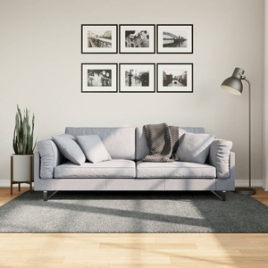 vidaXL, vidaXL Teppich Shaggy Hochflor Modern Grün 140x200 cm