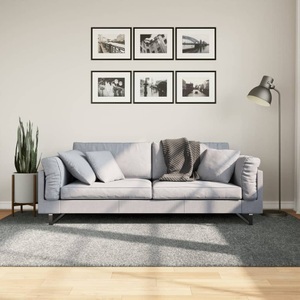 vidaXL, vidaXL Teppich Shaggy Hochflor Modern Grün 160x230 cm